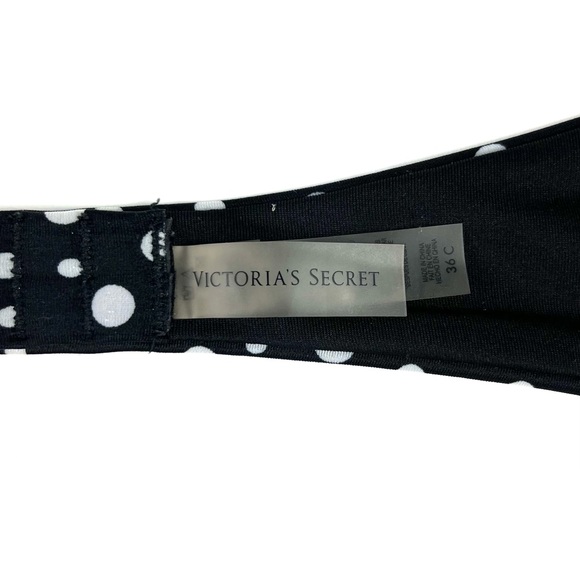 Victoria’s Secret Polka Dot Unforgettable Demi Top & Foldover Bottom Bikini - Picture 4 of 10